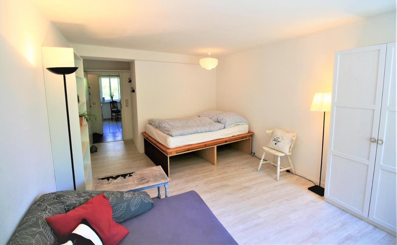 Zentrale Ferienwohnung „Treibholz“ Im Sonnenblumenhaus 弗伦斯堡 外观 照片